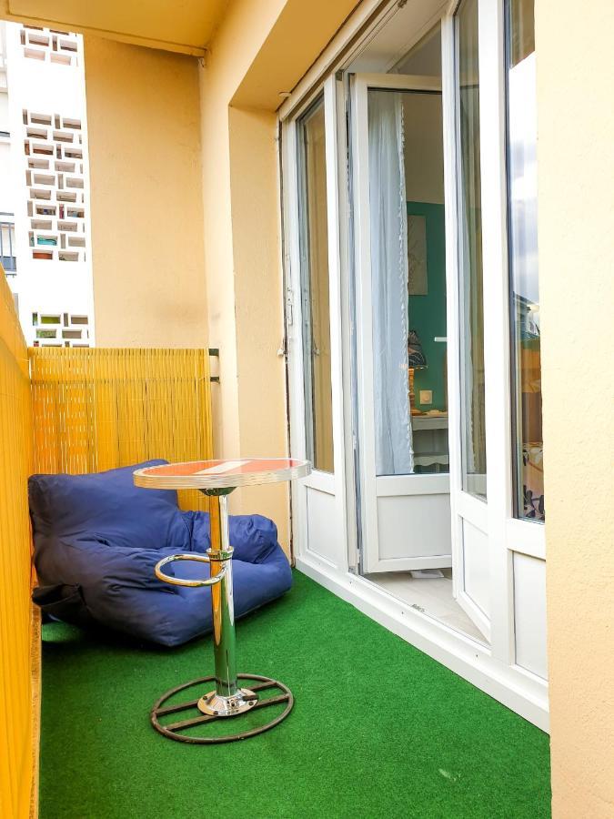 Cosy Summer 2Ch - Parc Expo - 2 Balcons & Stationnement Gratuit بو المظهر الخارجي الصورة